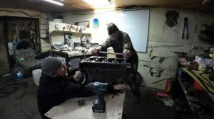 САМЫЙ ДОЛГОЖДАННЫЙ МОМЕНТ СБОРКА ДВИГАТЕЛЯ\СКОРО ПОПРЁМ\500 К В МОТОР ISUZU ELF 4HG1