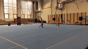 ТР 2 спортивный разряд, Клокова - Грибова - Гамова, МАУДО ДТДиМ, Балансовое упражнение