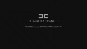 Показ женской коллекции Elisabetta Franchi осень-зима 2015-2016