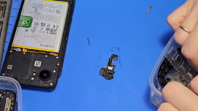 Замена разъема зарядки Realmi C30
