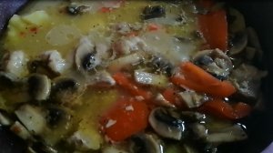 Тушеная КАРТОШКА с МЯСОМ и ГРИБАМИ в Кастрюле