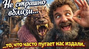 Не страшно вблизи…