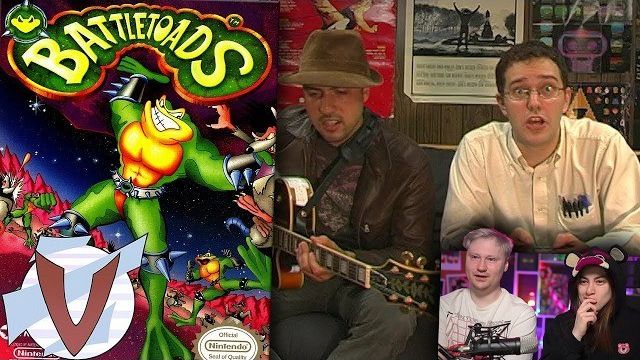 Реакция Ландау по Вызову на Battletoads [AVGN 55 - RUS RVV] (Осторожно, МАТ! 16+)