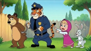 Невиновен ли Медведь? | Фан-версия мультфильма «Маша и Медведь» 👍🤣🤣