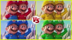 Марио и Луиджи: Тайлс Хоп — Все Цвета под Танцевальную Музыку и Ритм Игры