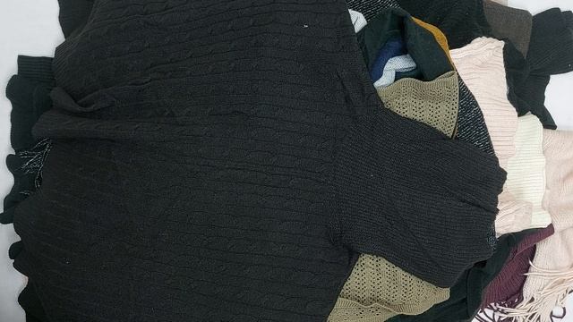 Пончо  секонд оптом 3 пак