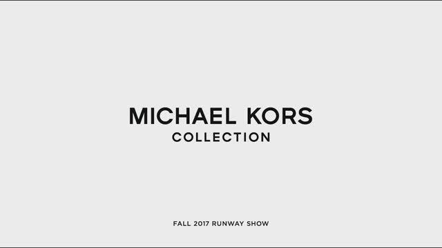 Показ коллекции Michael Kors осень-зима 2017-2018