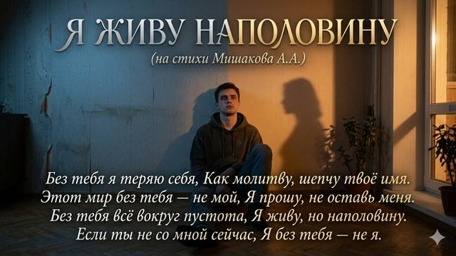 Я живу наполовину #песняолюбви #душевнаямузыка #viral  #shorts #рекомендации #80е #музыка80х