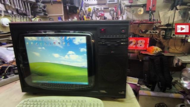 ПУШКА ГОНКА ТЕЛЕВИЗОР САДКО В КОМПЬЮТЕР MSI INTEL 775 Socket МОНИТОР КИНЕСКОП СТАРАЯ ЗАДУМКА 1 ЧАСТЬ
