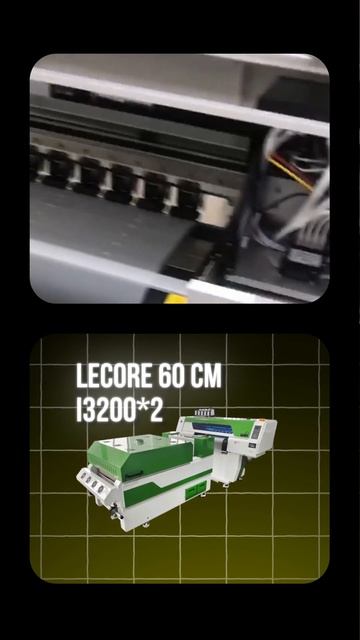 Запуск DTF-принтера Lecore I3200×2 (60 см) во Владивосток | Реальный отзыв после установки