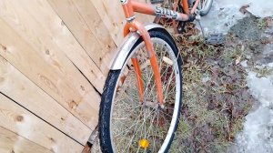 Отремонтировал и заменил колесо, теперь хорошо едит 🙂