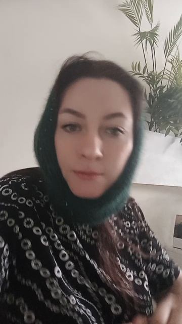 Косынка из ангоры