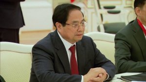 Встреча с Премьер-министром Вьетнама Фам Минь Тинем