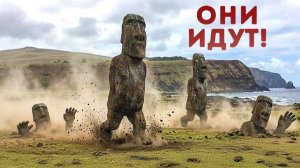 Как на самом деле перемещали статуи острова Пасхи? 🗿