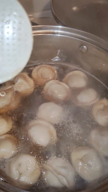 Пельмени с мандарином 🍊 #чай #китайскийчай #пельмени