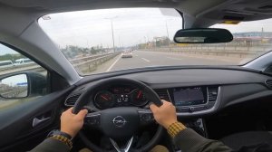 Тест-драйв OPEL GRANDLAND X 1.2 TURBO 2020 года выпуска - AUTOBAHN POV Test Drive