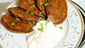 Печёночные оладьи из куриной печени - Легко просто и очень вкусно -рецепт