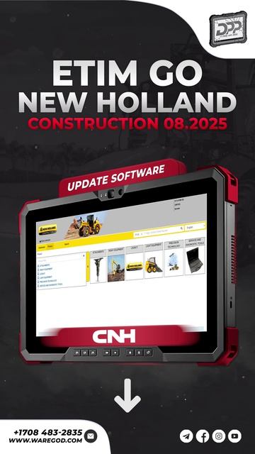 eTIM GO NEW HOLLAND CONSTRUCTION 08.2025