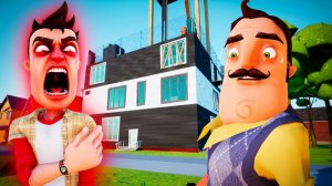 ШОУ ПРИВЕТ СОСЕД!ПОЧЕМУ ВОТ ТАК?!ИГРА HELLO NEIGHBOR MOD KIT ПРОХОЖДЕНИЕ МОДА New Map НА РУССКОМ!