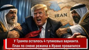 У Трампа осталось 4 тупиковых варианта. План по смене режима в Иране провалился