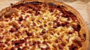 Быстрая пицца для сына 🍕 100 лет не пекла 😜