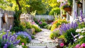 Дворы и дачи с роскошными цветами 🌹 сплошное вдохновение для души (6)