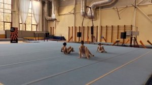 ТР 1 спортивный разряд, Петрова - Борисюк - Наумова, МАУДО ДТДиМ, Балансовое упражнение