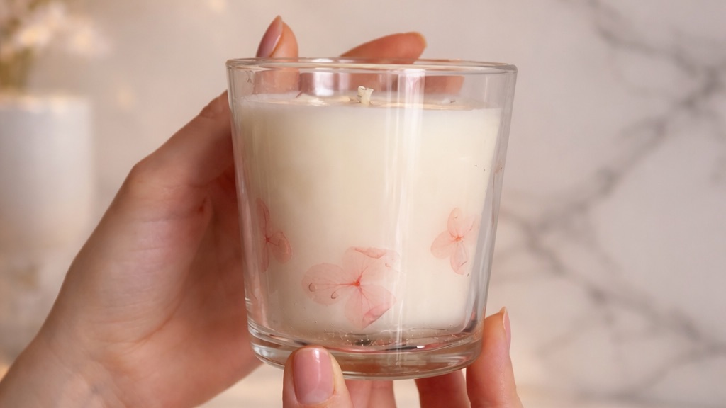 Мастер-класс по созданию свечи.