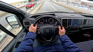 2025 ГАЗ СОБОЛЬ NN 4x4 2.5L 149HP POV TEST DRIVE
