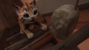 Хайди. Моя хитрая рысь. 4.Хайди прячет рысёнка Перчика от охотников дома