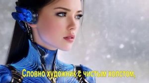 Словно художник с чистым холстом,