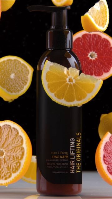 Несмываемый крем-реконструктор с экстрактами цитрусовых KV-1 Fine Hair Lifting