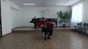 И.С.Бах Органная прелюдия и фуга до-мажор исп. Шмидт Анастасия