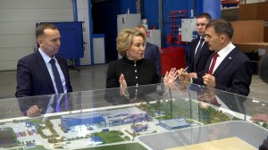 «Хочется помогать тому, кто движется»: Матвиенко подвела итоги рабочего дня в Кургане