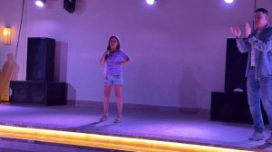 Выступление Ангелины вечером в отеле The Grand Hotel Sharm El Sheikh 5*