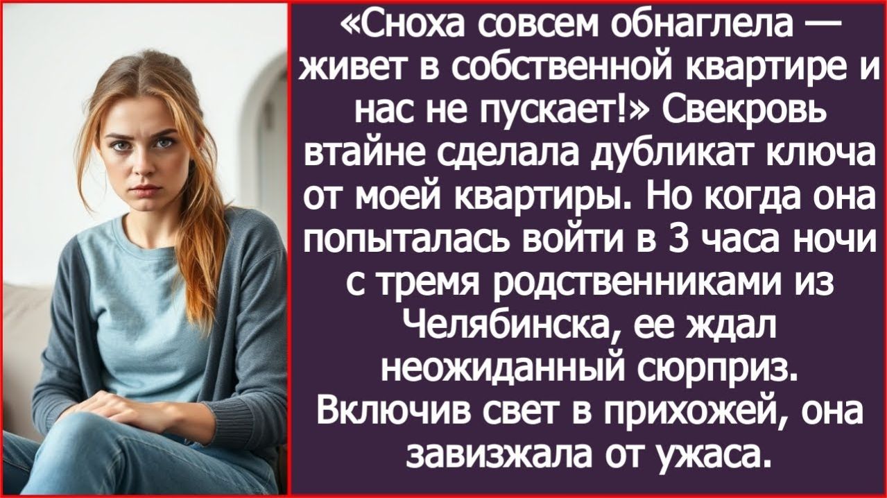 ИСТОРИИ ИЗ ЖИЗНИЖивет в собственнои квартире и нас не пускает!РЕАЛЬНЫЕ ИСТОРИИЖИЗНЕННЫЕ ИСТОРИИ
