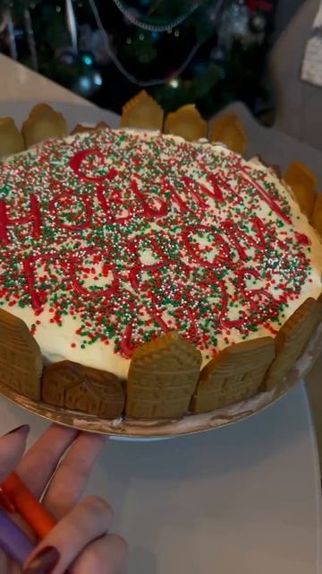 Новогодний торт