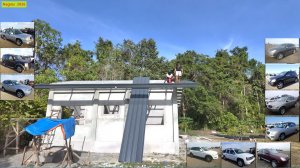 Филиппинка на русском. Стройка. Монтаж кровли 1,2