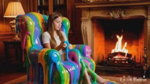 Видео для детей 1 Яркие кресла от ИИ 1