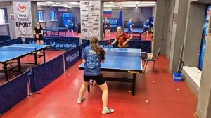 тренировка Маша настольный теннис  22.03