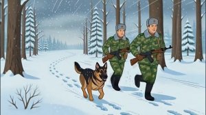 🤫 Песенка про пограничника (по стихотворению Д. Хармса)