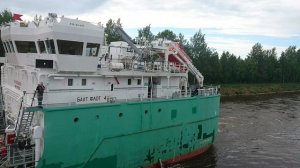 Расхождение судов на Волго-Балтийском пути