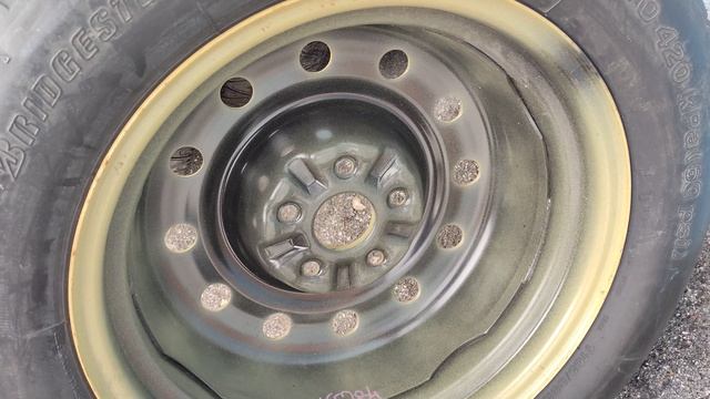 Запасное колесо докатка Toyota Harrier Alphard 165/80R17 /kolesa54