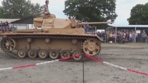 Танки времен Второй мировой войны в  танковом музее Германия