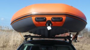 BoatsMan BT380ASR погрузка на багажник