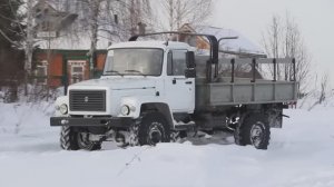 ГАЗ Садко 3308 4x4 Русский Монстр на бездорожье