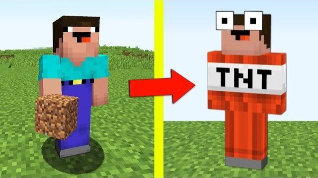 НУБ ПРЕВРАТИЛСЯ В ТНТ МОНСТРА В МАЙНКРАФТ ! НУБИК ПРОТИВ ТНТ ИЗ ЛАКИ БЛОКОВ И ТРОЛЛИНГ MINECRAFT
