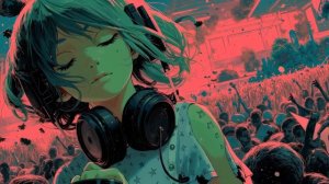 Retro Synthwave Study Mix 🎶 Deep Focus Cyberpunk Vibes for Work, Concentration & Relaxation-(1080p3