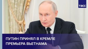 Путин принял в Кремле премьера Вьетнама
