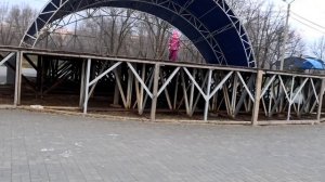 ПКиО в Волжском(Волгоградская область) и не рабочие атракционы.март 2026